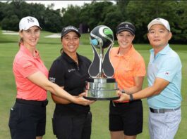 Team Napoleaová - foto Tristan Jones LET