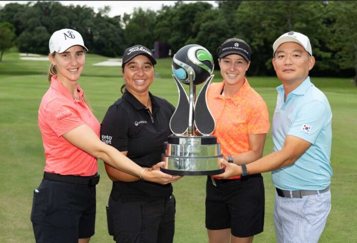 Team Napoleaová - foto Tristan Jones LET