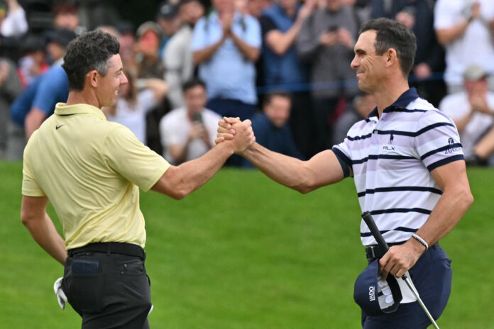Rory McIlroy, Billa Horschel, playoff - foto Profimedia