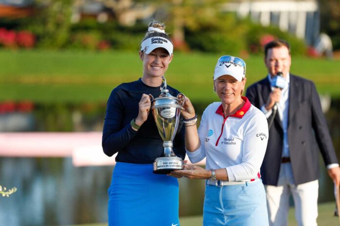 Nelly Korda a Annika Sorenstam - foto Profimedia