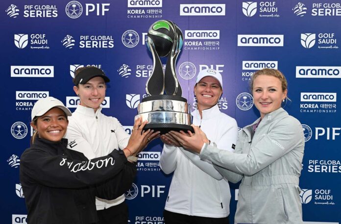 Team Kousková - foto Marc Runnacles LET