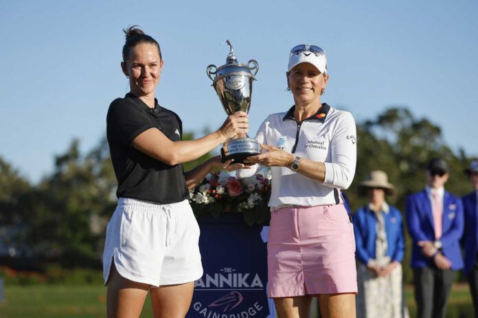 Linn Grant a Annika Sörenstam - foto Profimedia