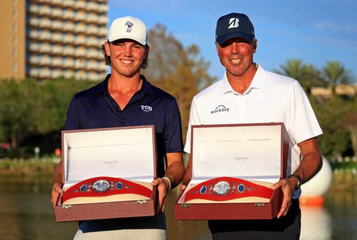 Cameron a Matt Kuchar - foto Profimedia